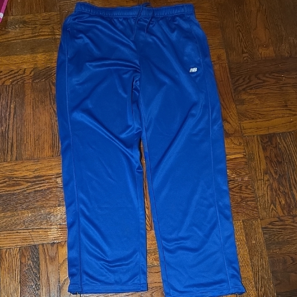 New Balance Blue Athletic Pants, Size XL.